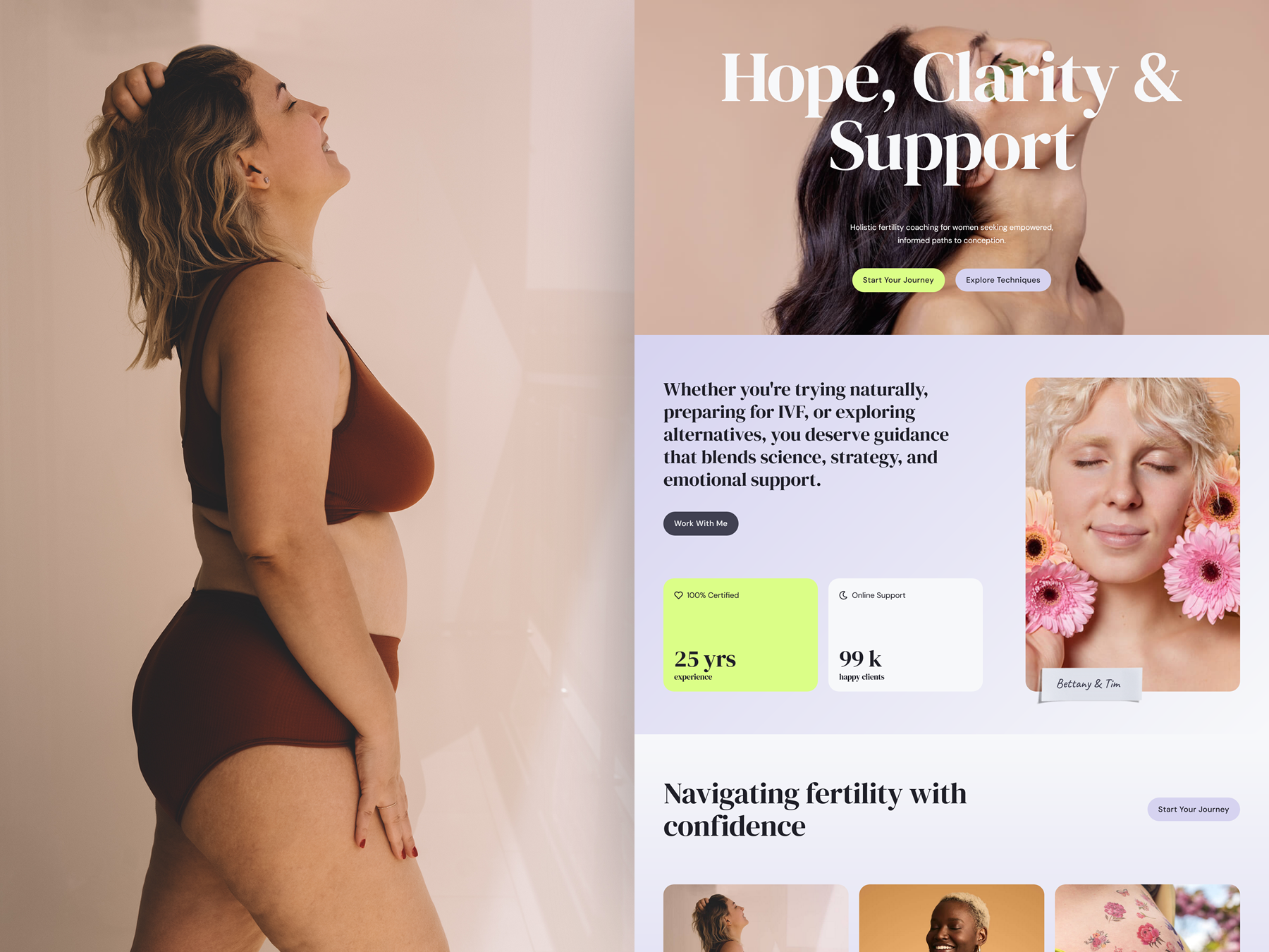 Womens Health & Fertility Clinic Website Template for WordPress