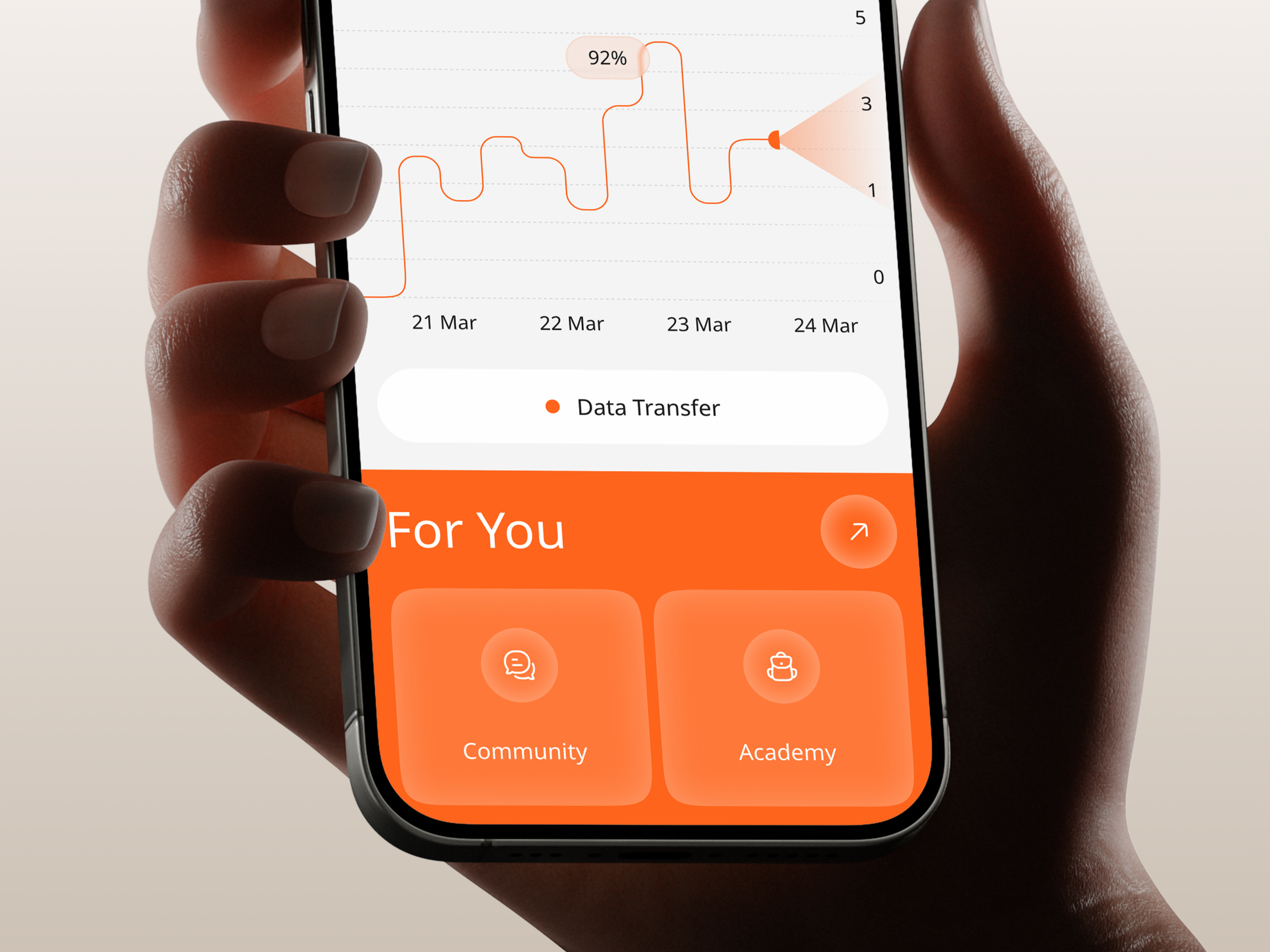 Smart Analytics Mobile App - Data Insights UI analytics design app design dashboard ui data analytics data tracking design fintech mobile mobile app mobile app design mobile ui saas statistics ui kit user interface uxui web
