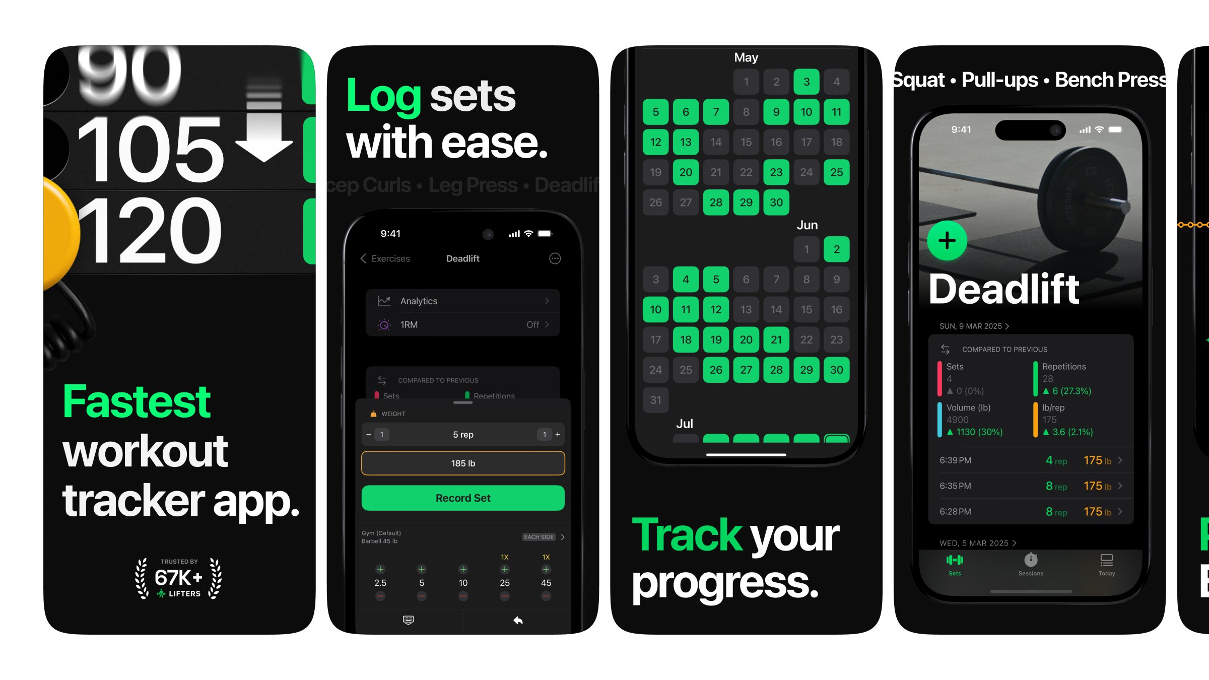 App Store Screenshots | Setgraph: Gym Workout Tracker app design app marketing app screenshots app store app store creative app store design app store listing app store optimization app store preview app store screenshots app store visuals aso conversion optimization google play mobile app design mobile app marketing mobile ui product design screenshot design ui design