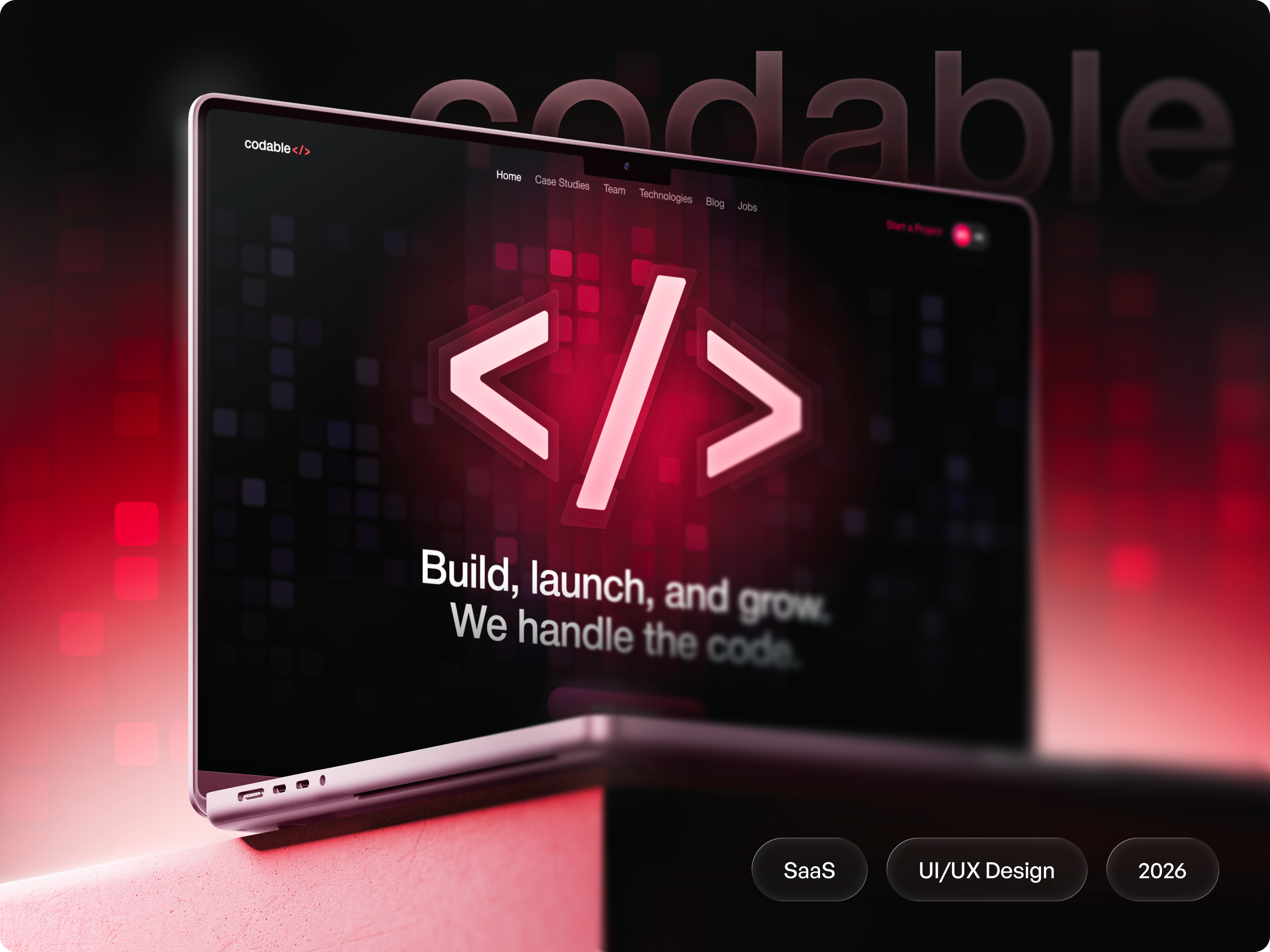 Example of SaaS Website Redesign — Codable UI/UX Experience