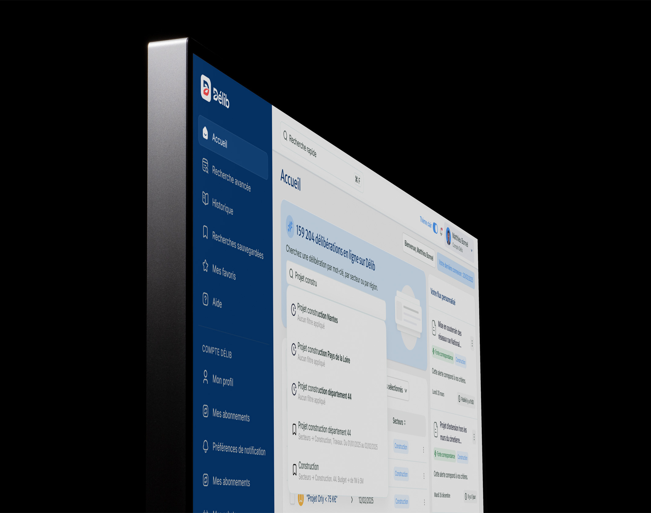 Délib — UI/UX Design Strategy