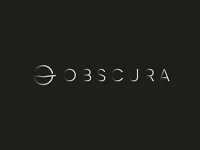 Obscura logo branding design icon logo luxurious mark mystery premium security void