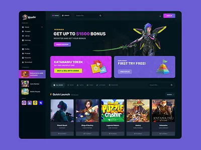 GameHub gaming platform animation community esports game game platform gamehub gaming community graphic design hub ive tv online game pubg sports streamer streaming tournament tournament gaming ui video game website