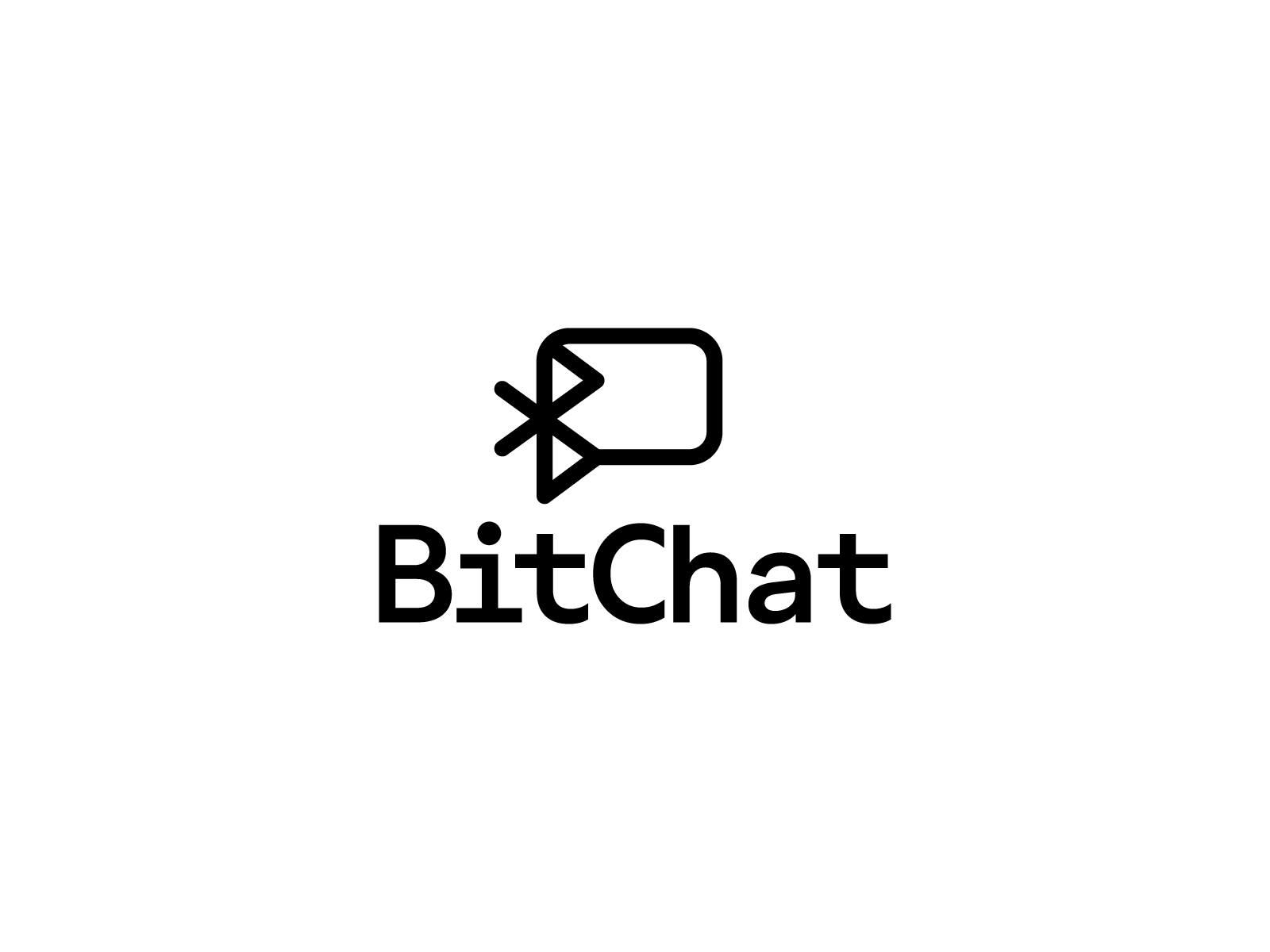 Bitchat Logo Redesign Concept