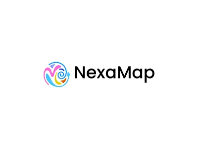 Mapping the Future with Nexamep abstract mark brand branding creative agency logo digital path fluid identity graphic design logo logo design map logo minimal modern modern logo design motion design identity. navigation branding nexamep vibrant logo