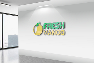 Fresh Mango branding graphic design illustration logo typography