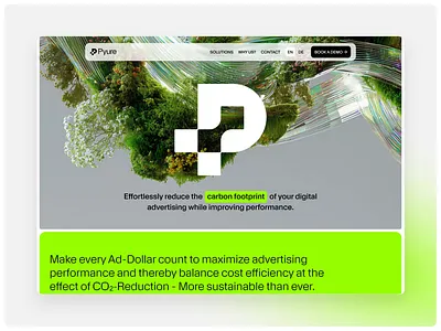 Pyure.ai – If people don’t get it, nothing else matters. design landing page motion graphics ui ux w web design website design