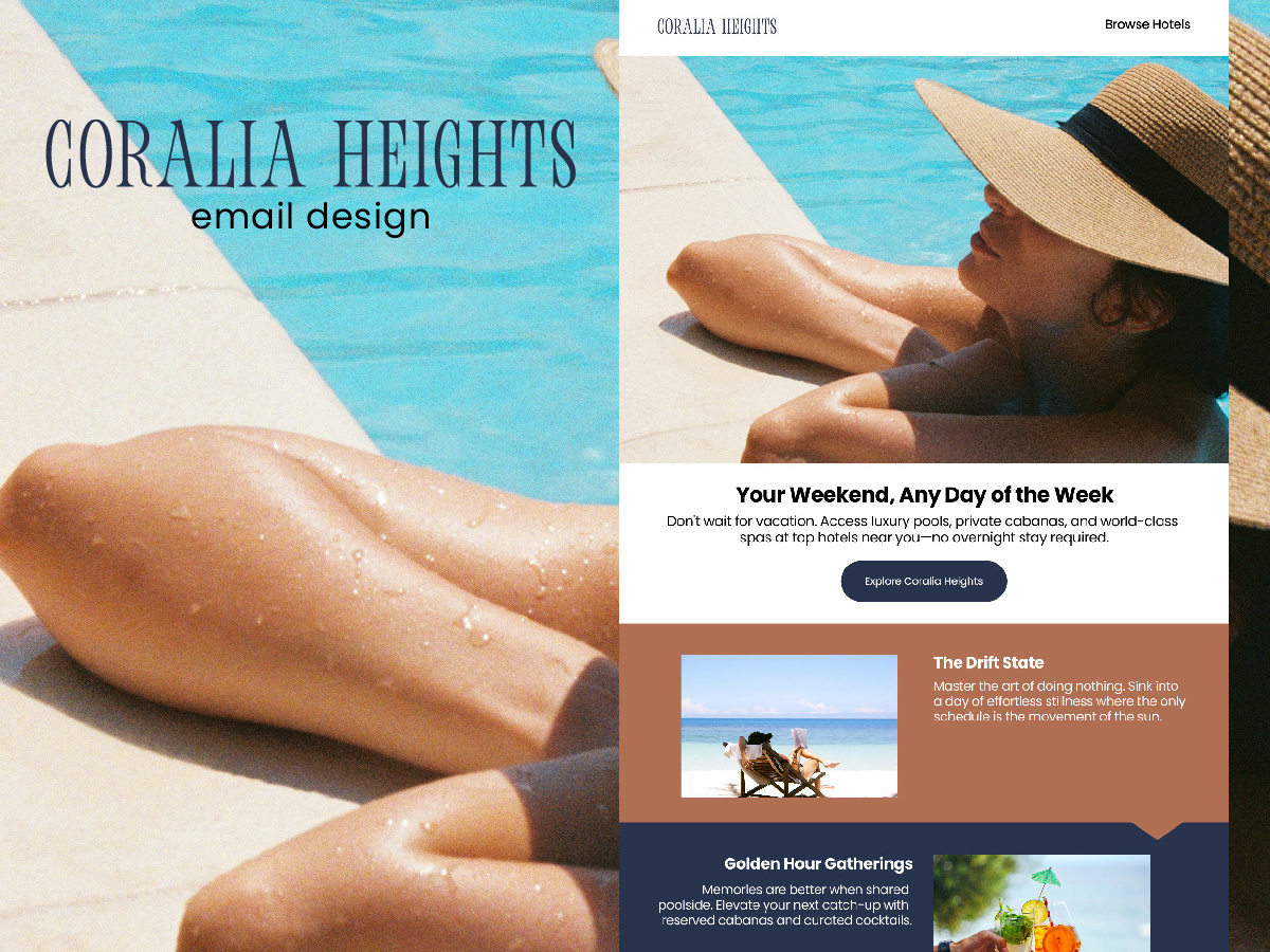 Coralia Heights Email Design design email email design email marketing graphic design marketing ui