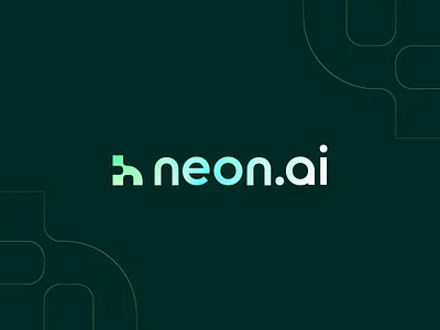 Neon.Ai Logo Visual Identity abstract logo agent logo ai logo analytics logo bold logo brand design branding data logo digital logo enterprise logo fintech logo futurisitc logo gradient logo growth logo minimal logo n logo saas logo startup logo web logo workflow logo