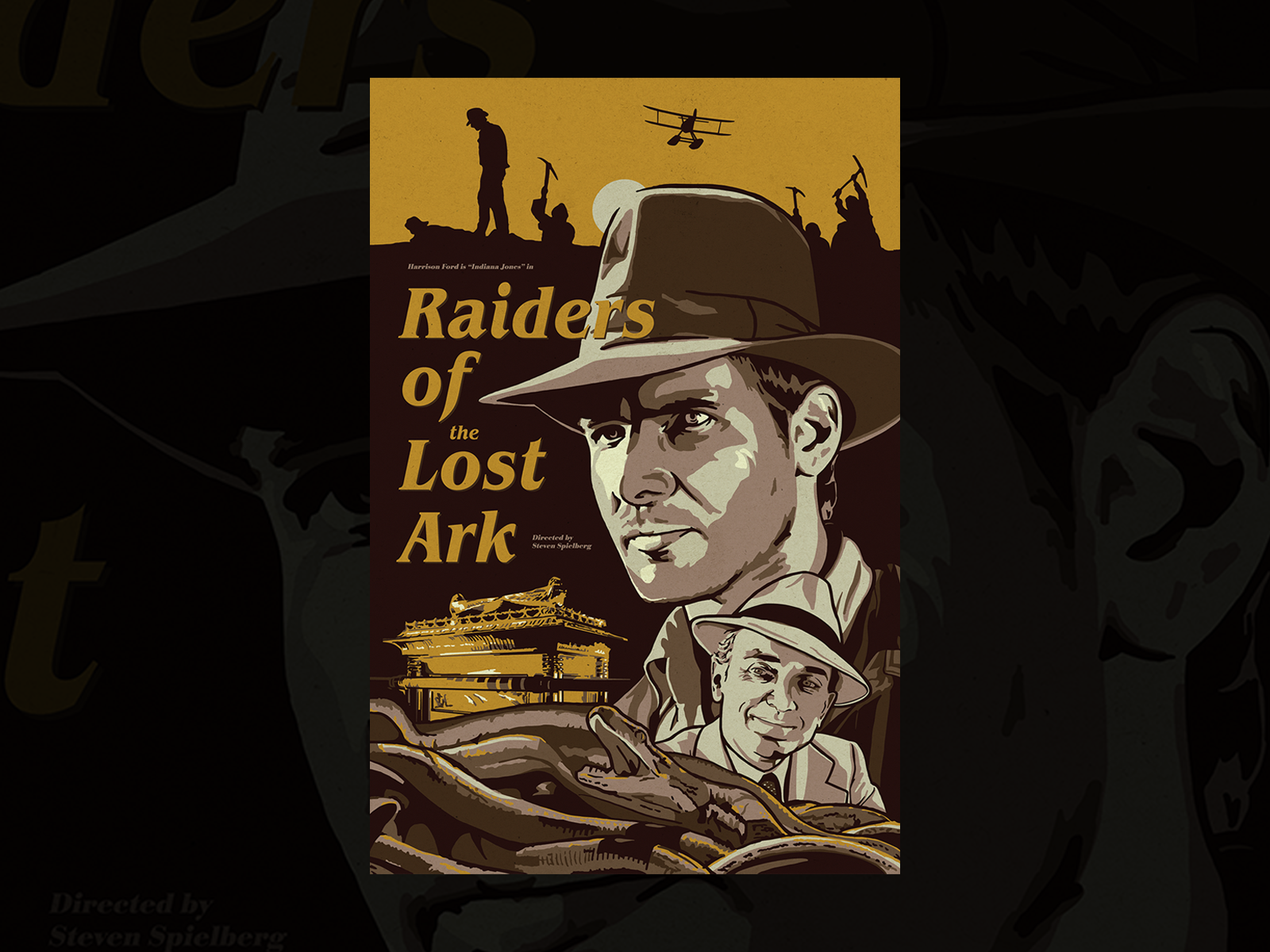 Raiders of the Lost Ark movie poster