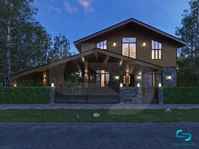 3D Home Exterior Design 3d 3d modeing 3d rendering 3dmodeling animation branding design illustration ui visualization