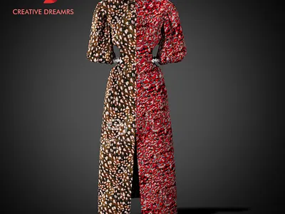 3D Dress design for women 3d 3d modeing 3d rendering 3dmodeling animation branding design illustration ui visualization