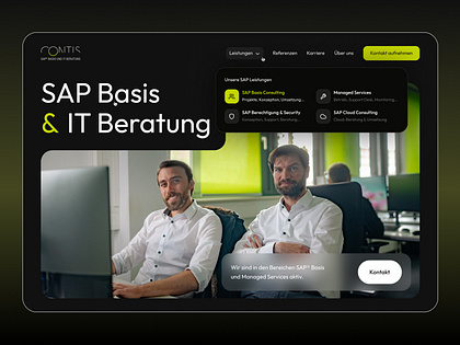 Modern Website for SAP Consulting & Managed Services