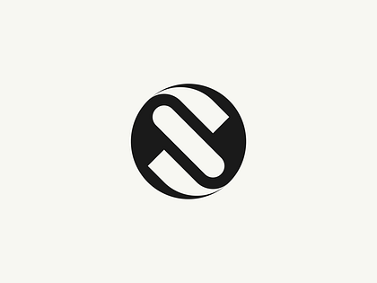 Circular Geometric S Logo // For Sale