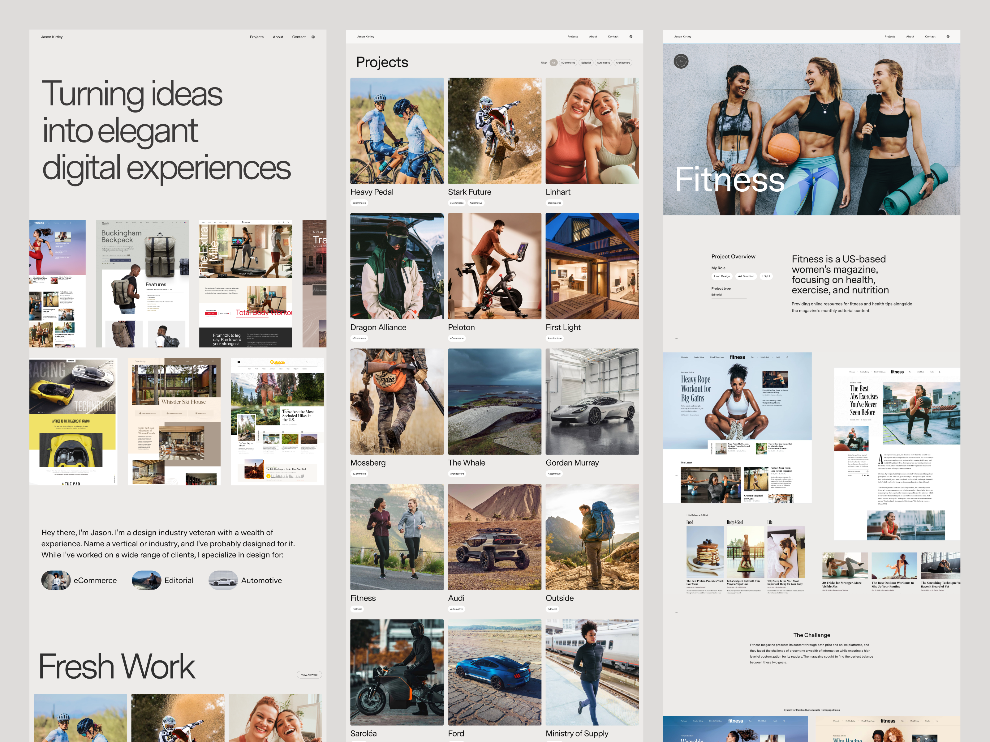 Example of Landing Page Design