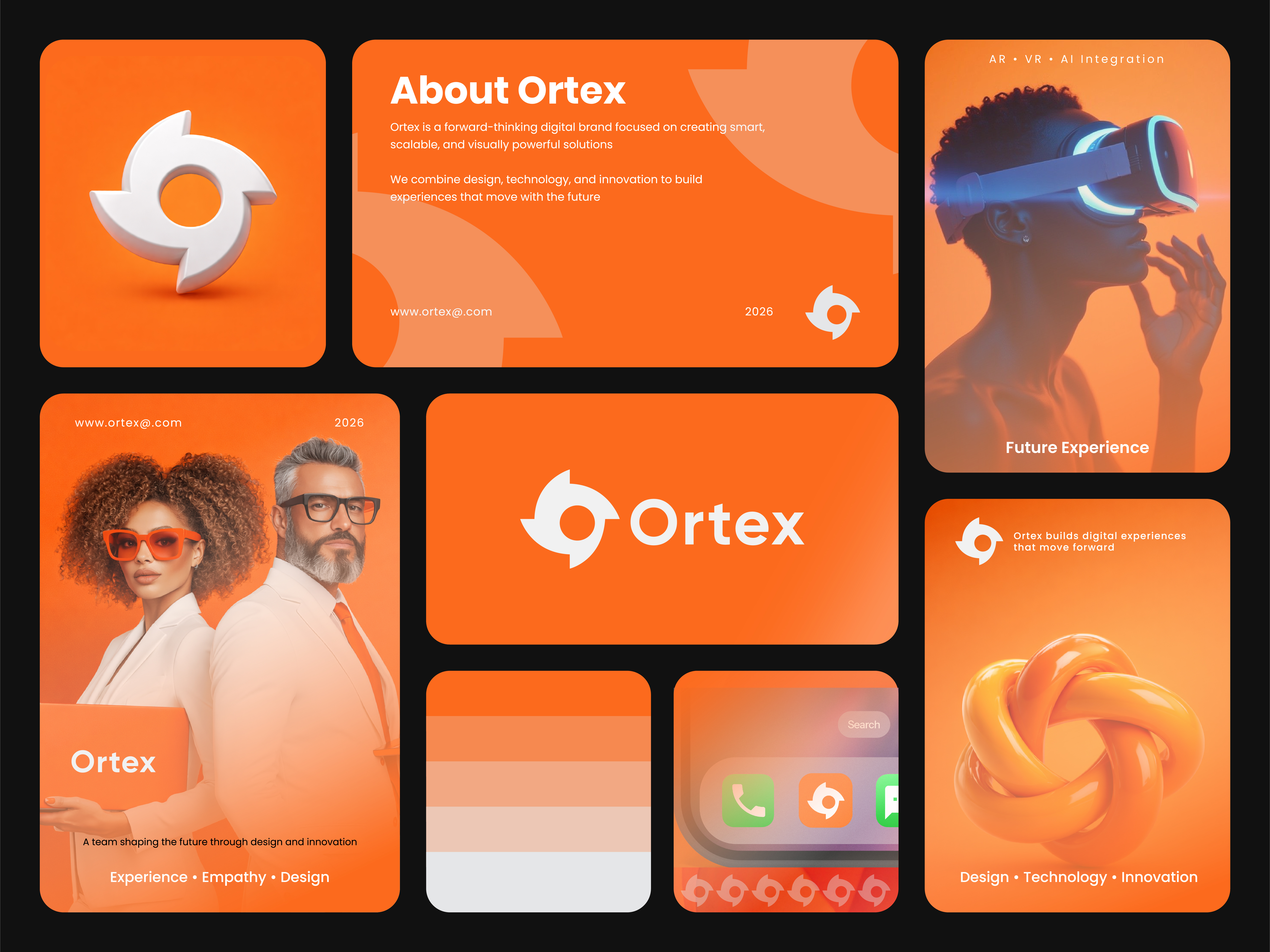 Example of Modern  Logo &  Brand Identity    $1500