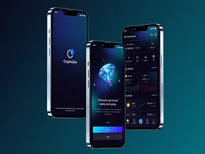 Modern Crypto App UI 💎| Trading & Wallet Dashboard app design blockchain app crypto app crypto ui dark ui dashboard ui figma design finance app fintech app investment app ios app mobile app ui mobile ui modern ui stock app trading app ui inspiration ui ux design ux design wallet app