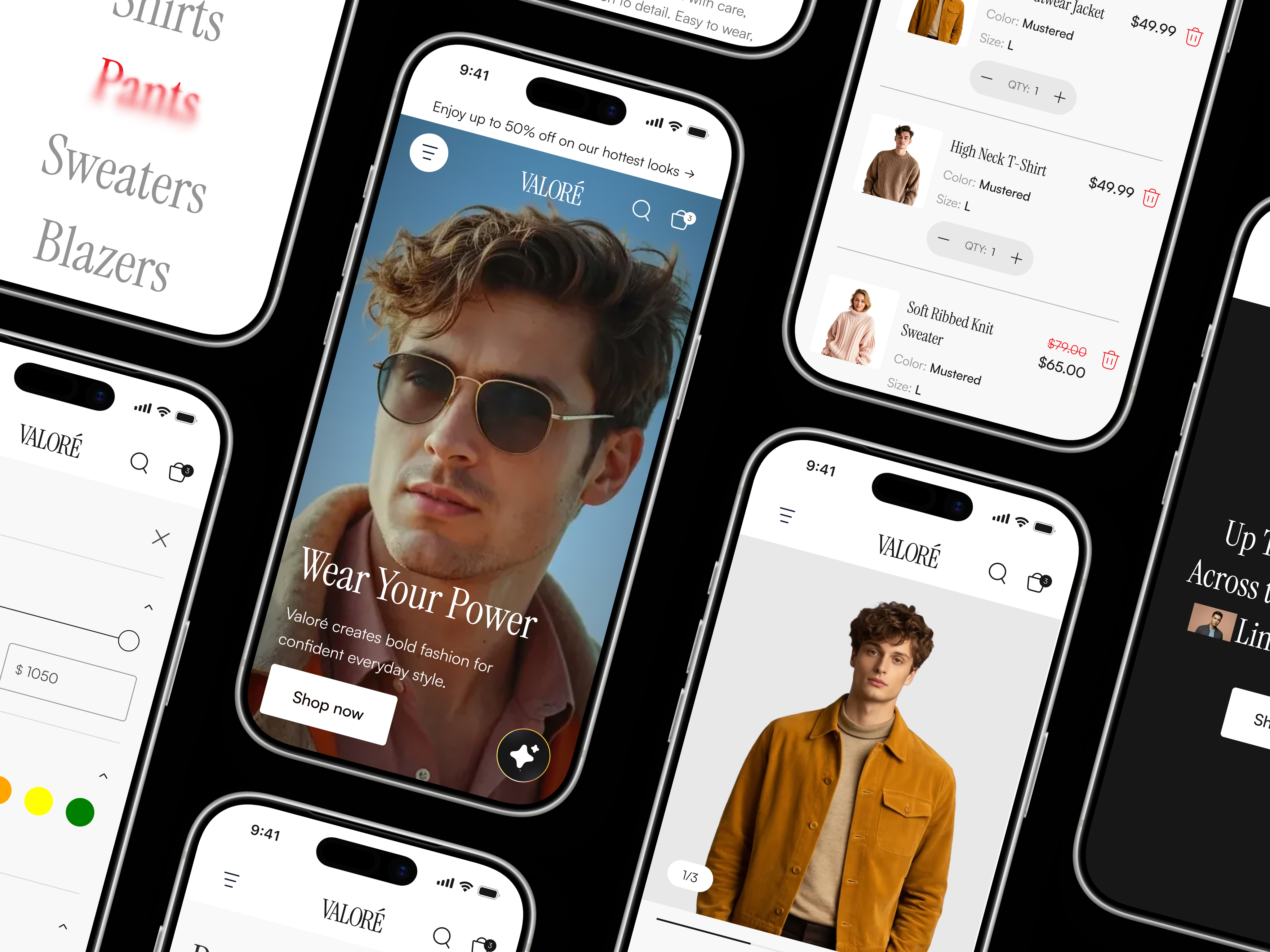 Fashion E-Commerce Mobile App UI Design | Clothes & Style app design concept checkout ui clothing app design inspiration e commerce app fashion app fashion e commerce fashion ui figma design interaction design mobile app design mobile ui design modern ui product detail page shopping app ui style app ui ui ux design user interface design ux