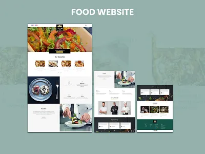 Restaurant Website UI | Clean & Elegant Food Web Design clean ui creative ui digital design dribbble shot food app design food website hospitality design landing page modern ui restaurant ui restaurant website ui design ui inspiration ui ux user interface ux design web design web interface website design website ui