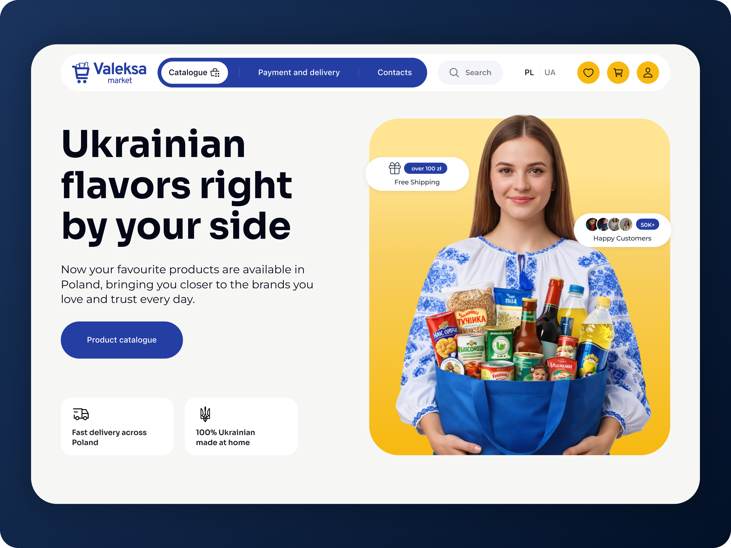 Example of Strategic Website Design
