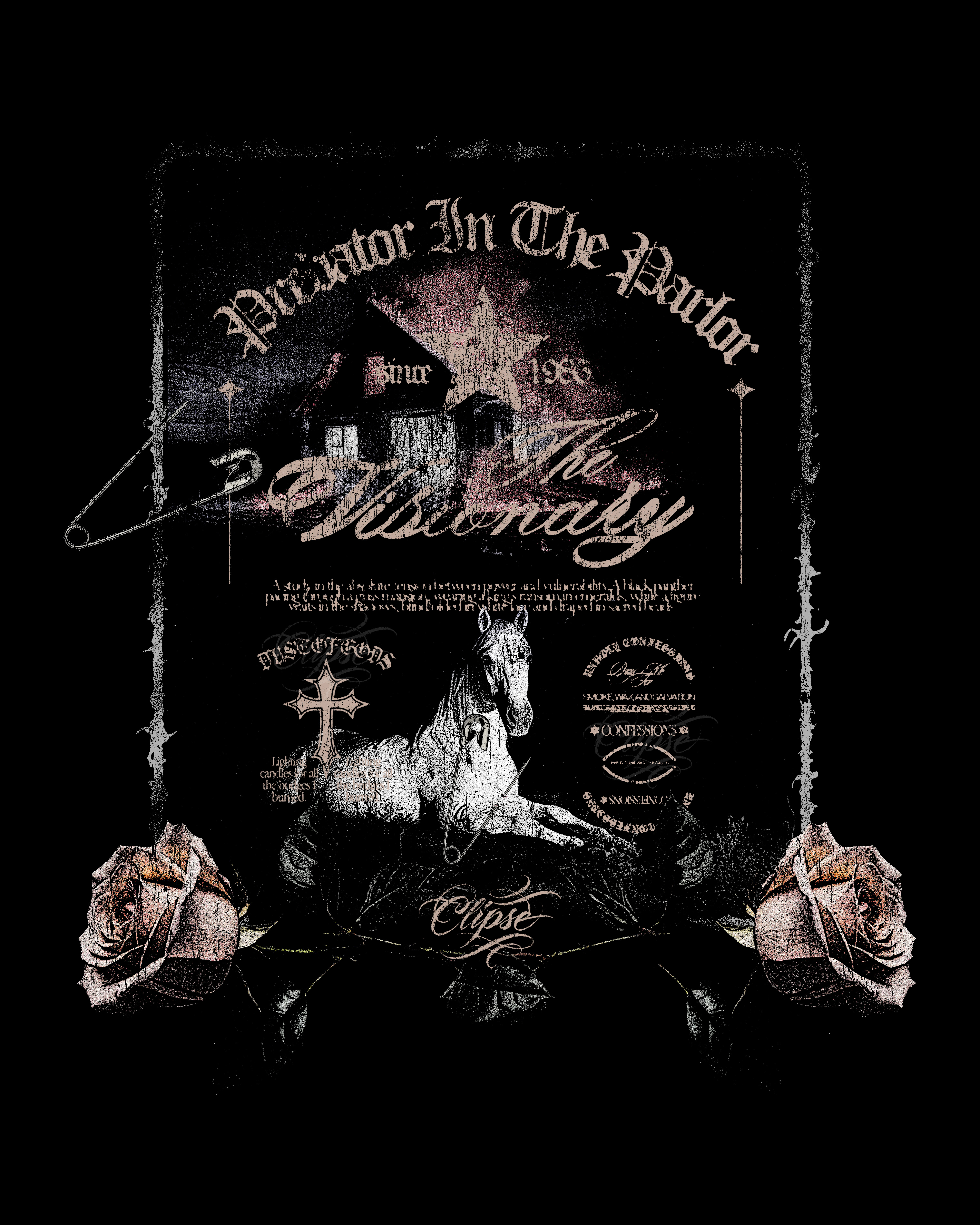 Example of Premium Dark Art  Streetwear  Design