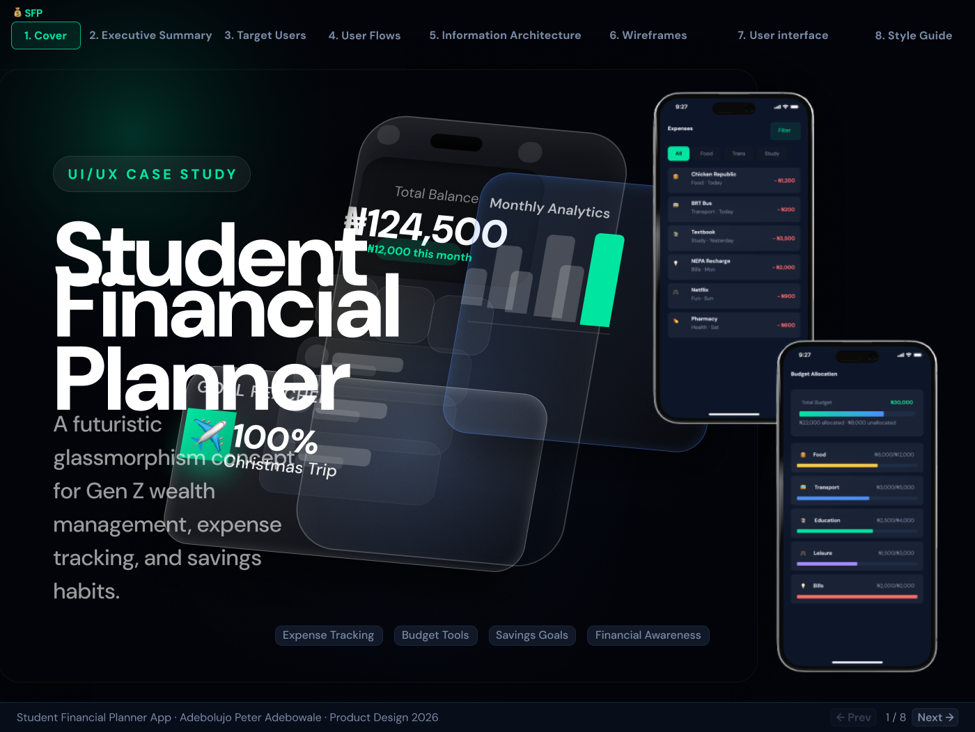 Budget Financial App android banking crypto dark mode dashboard figma finance fintech investment ios mobile app mobile ui money transfer neobank payments product design saas ui design ux wallet