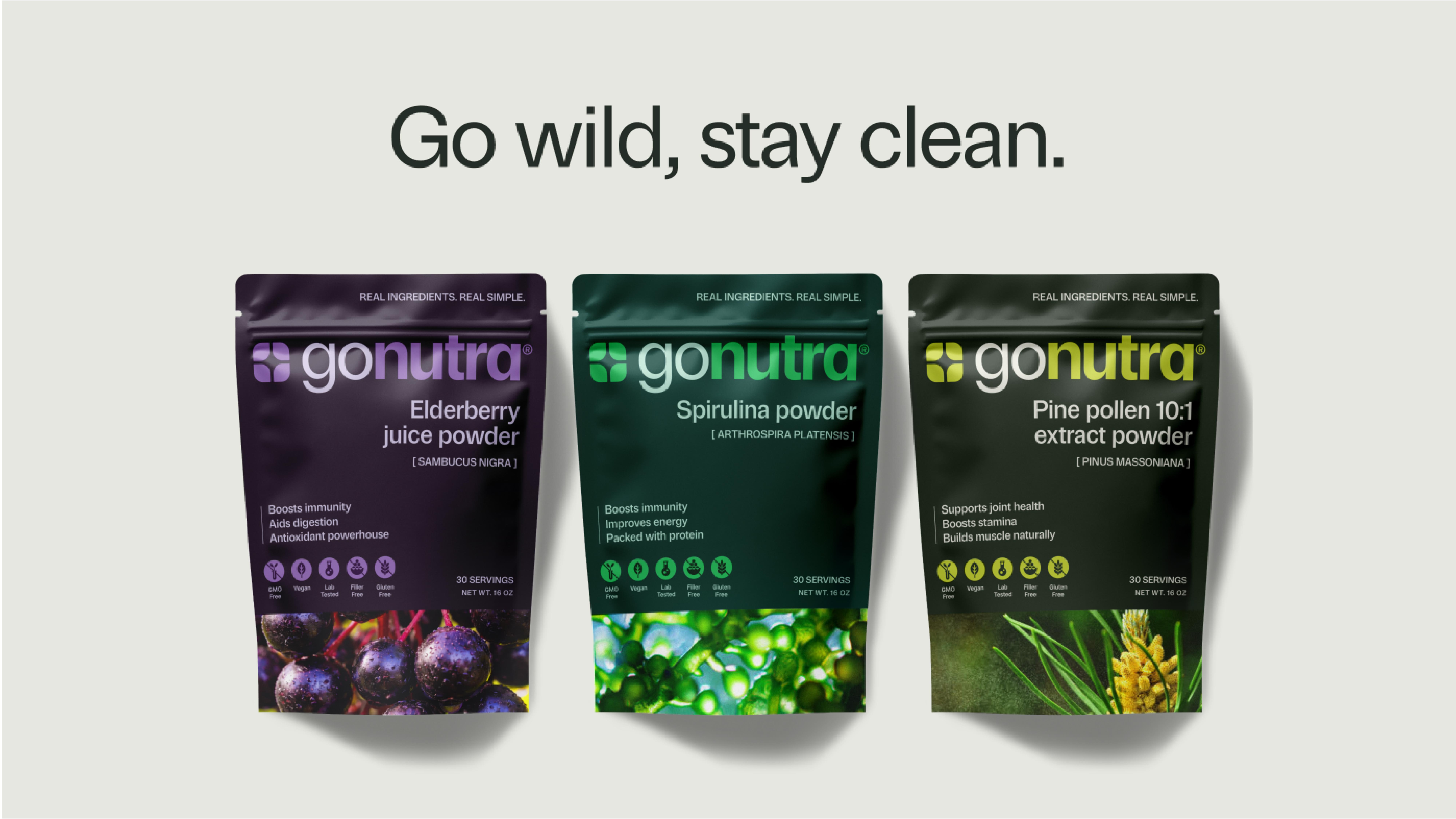 GoNutra Rebrand Final Branding