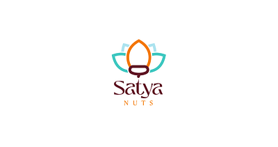 Satya Nuts branding design graphic design logo nuts satya typography vector