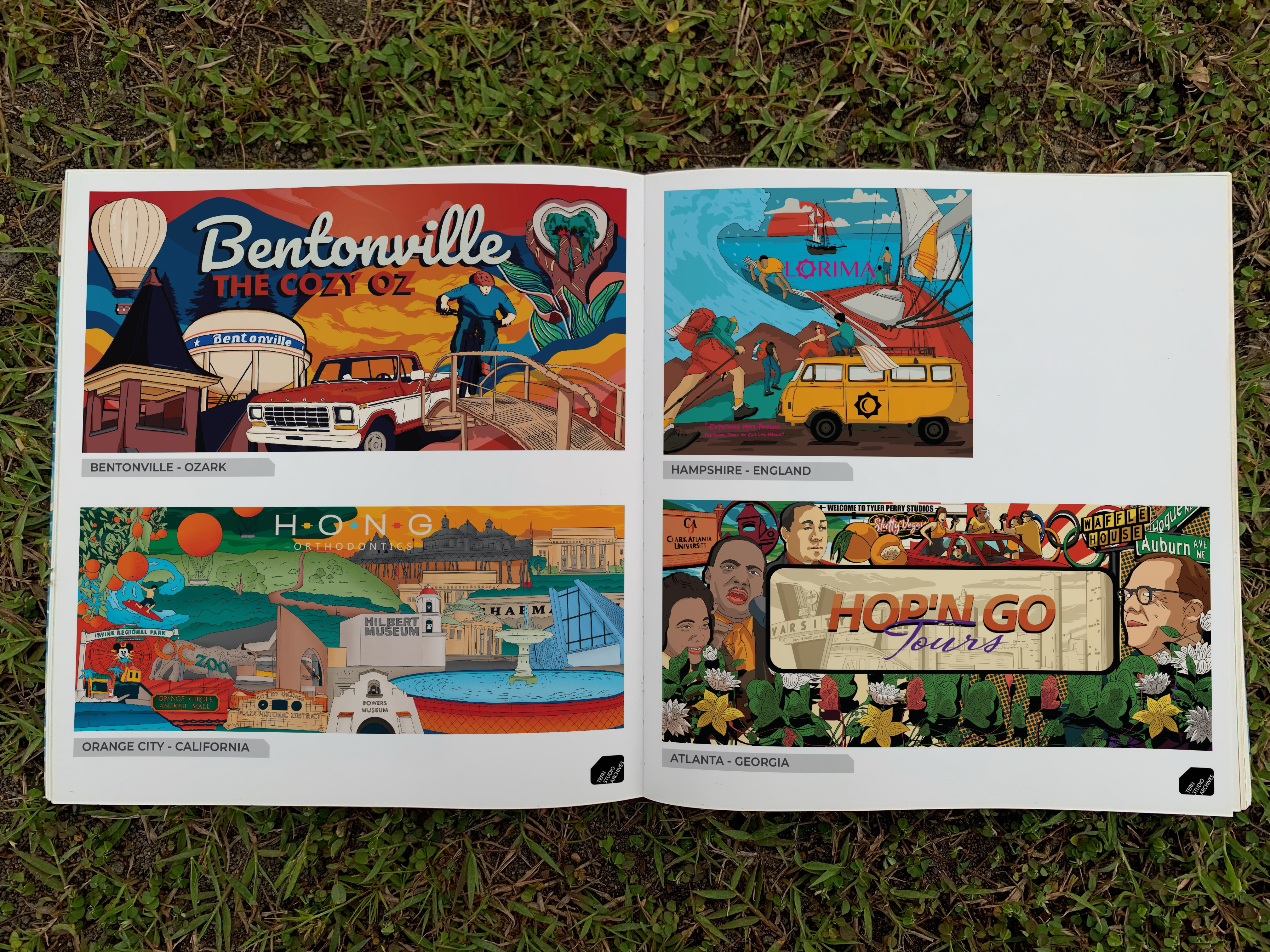 Example of Mural Illustration