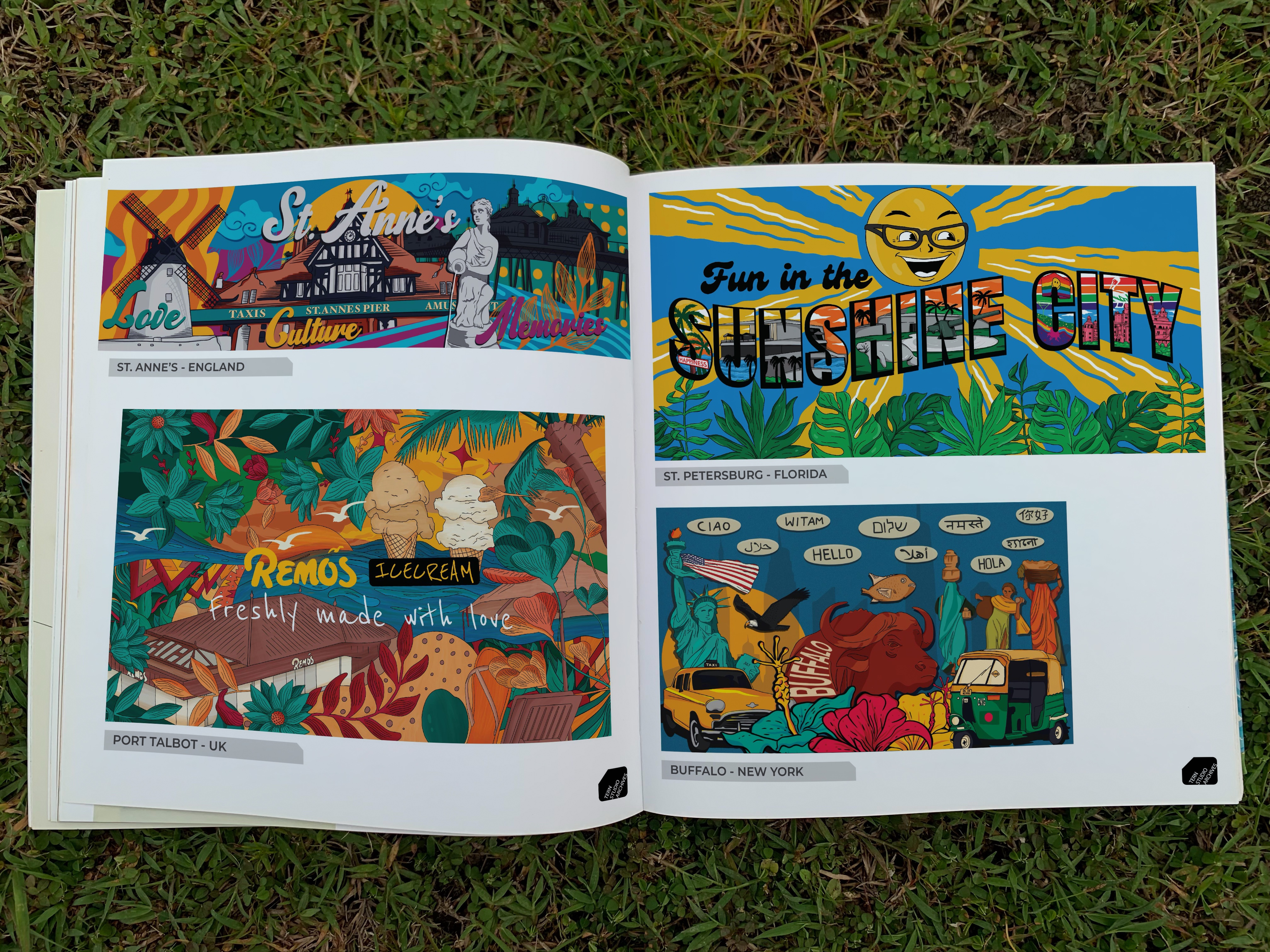 Example of Mural Illustration