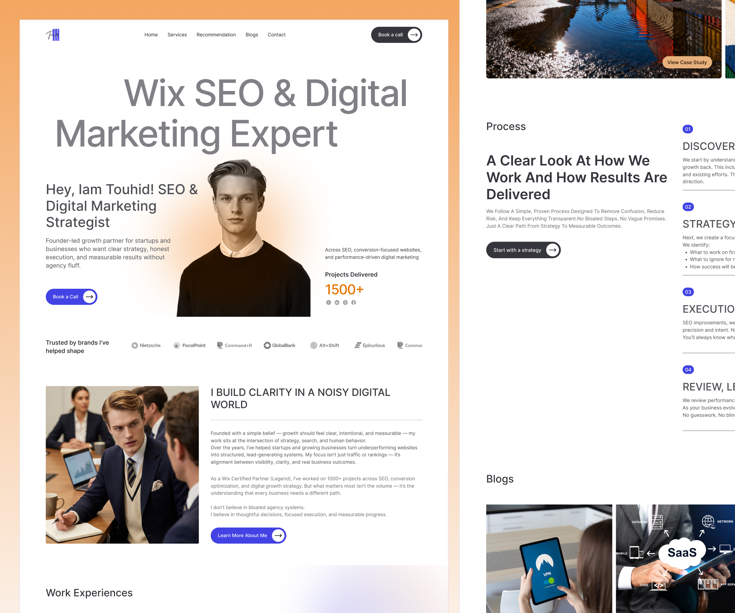 Personal Portfolio Website UIUX Design design designprocess dribbble figma landingpage minimaldesign portfolio portfoliowebsite productdesign ui uidesign uiux uiuxdesign userinterface uxdesign uxportfolio webdesign websitedesign