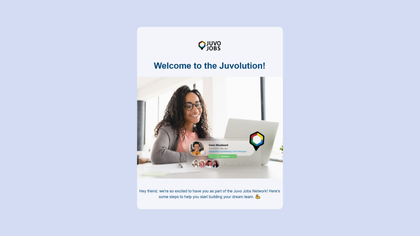 B2B Onboarding Email Template | Jobs Platform