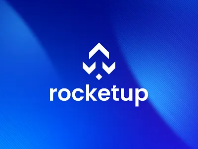 Tech Brand logo design "rocketup animation brand branding design designspiration elegant design geometric design graphic design logo logodesigner logodesigners logoolshop logotype minimal minimaltechno simple design tech technology techtrends visualidentity