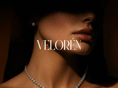 VELORÉN — A Study in Quiet Luxury artdirection behance brandingdesign creativework logodesign luxurybranding luxurylogo luxurylogodesign typography typographylogo visualidentity