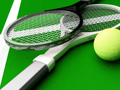 Tennis design graphic design illustration ui