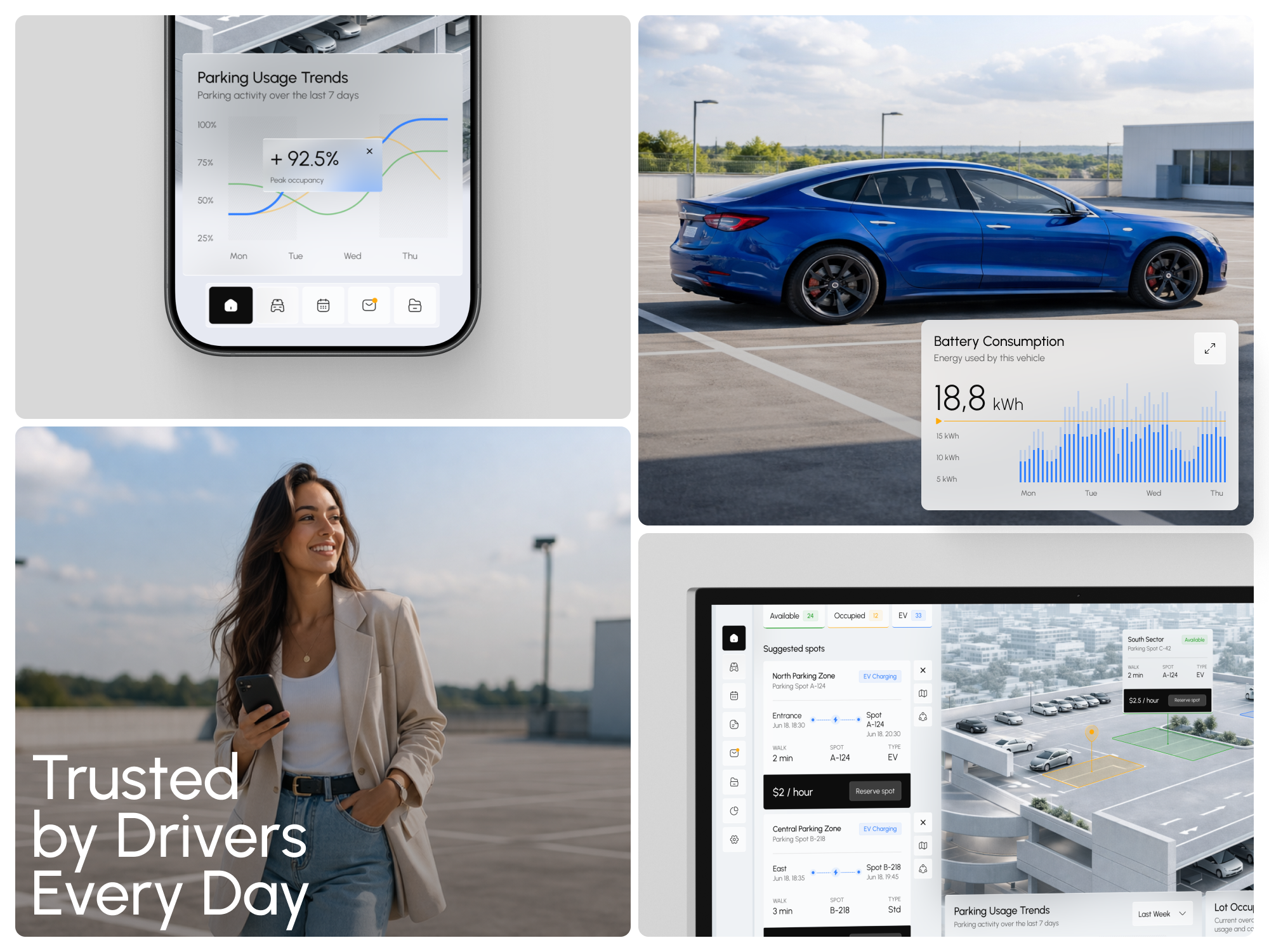 Voltera | Smart EV Charging & Urban Mobility Dashboard ai b2b figma framer landing page redesign responsive design saas startup ui ux webdesign webflow website website design wordpress