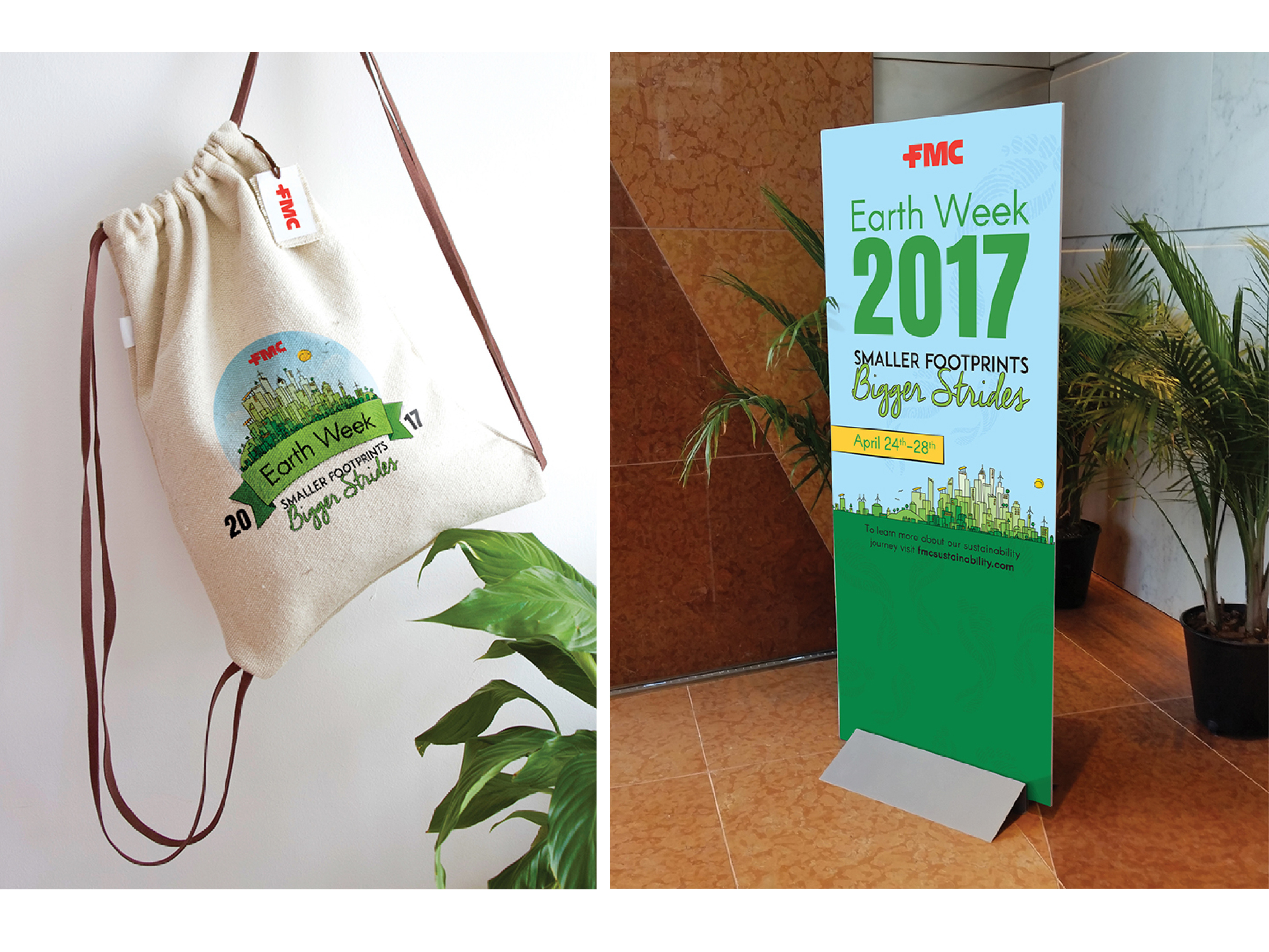 Earth Week Branding + Marketing Materials