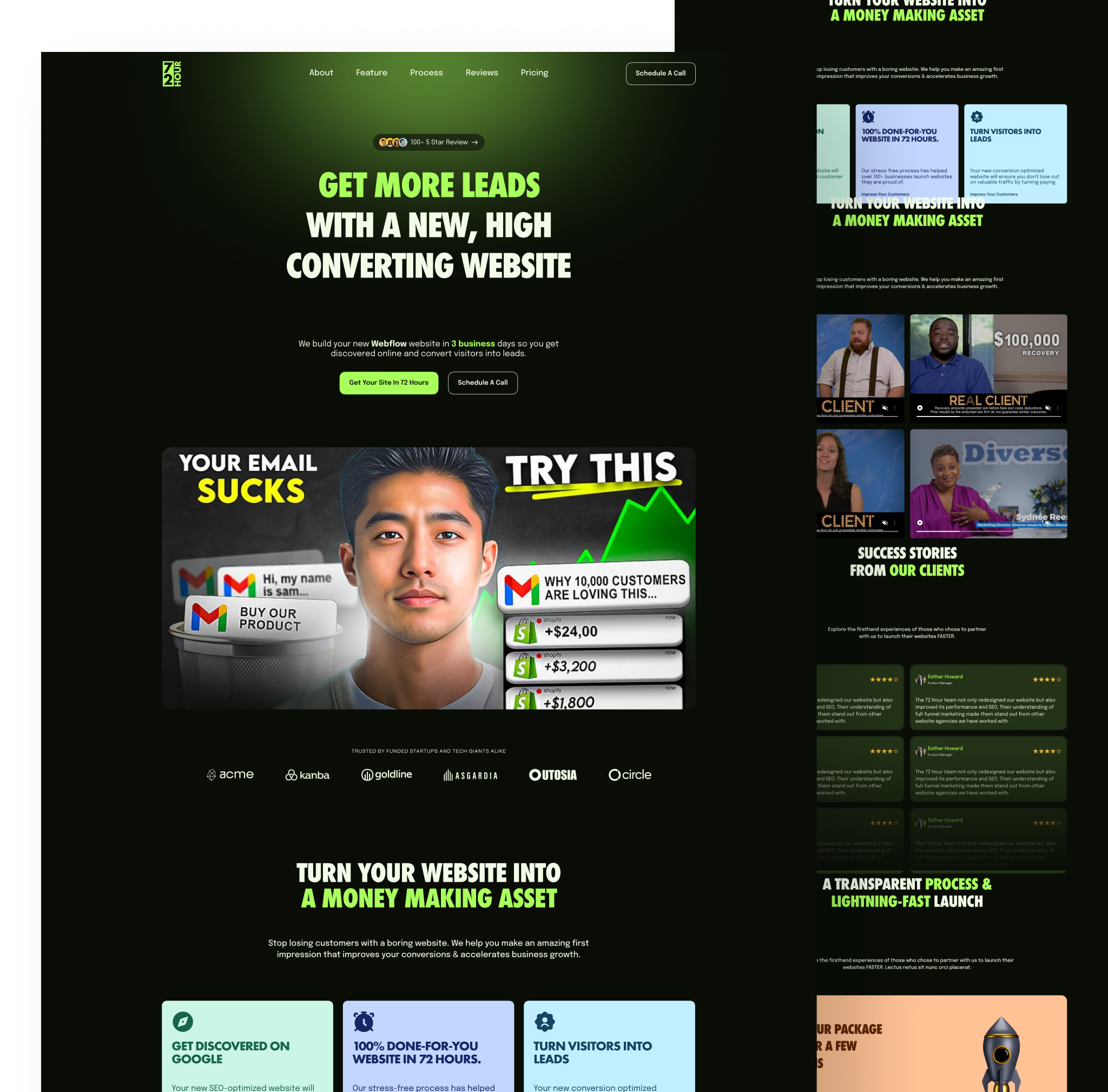 Example of Landing Page Design   Actually Converts