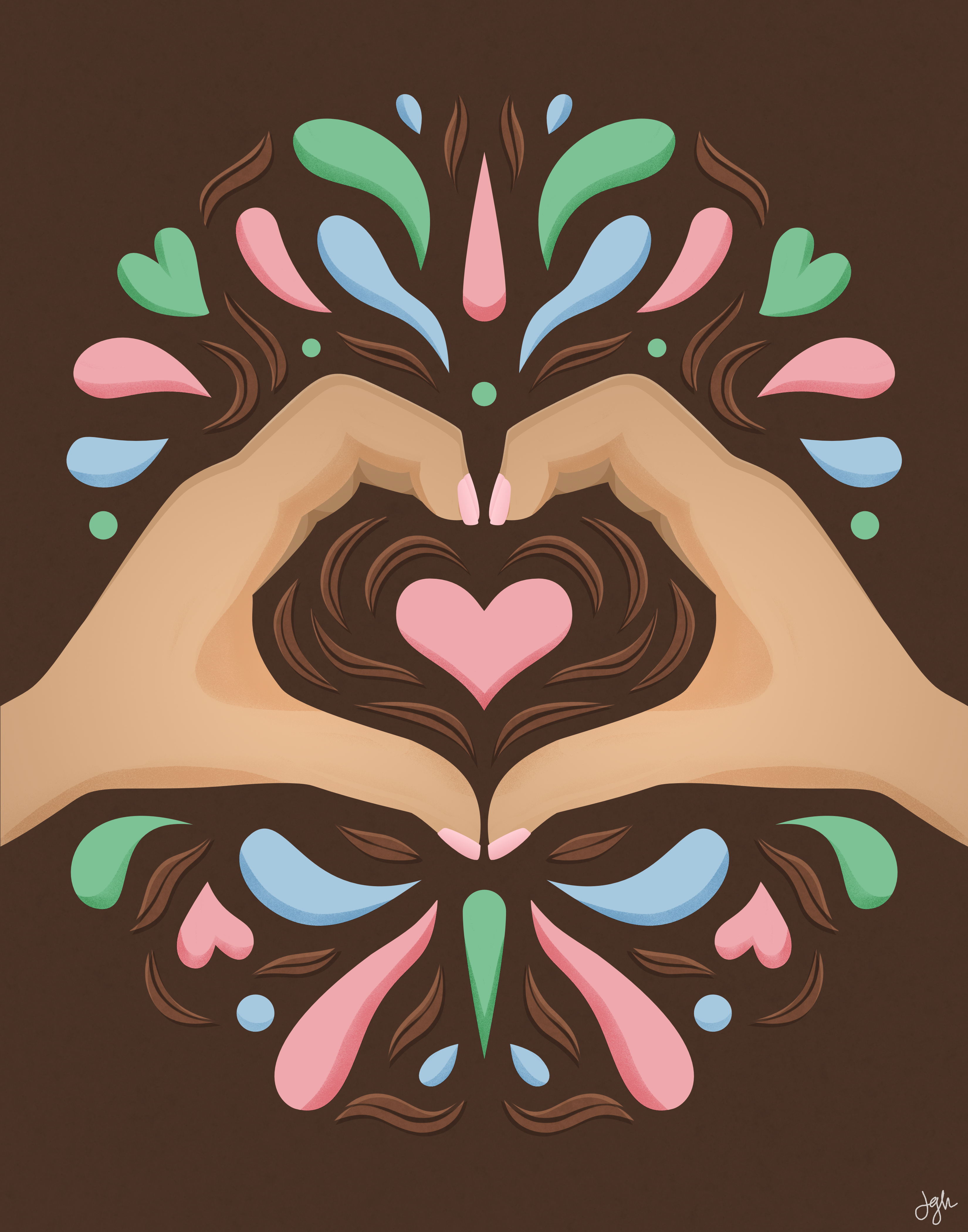 Millennial Love Illustration