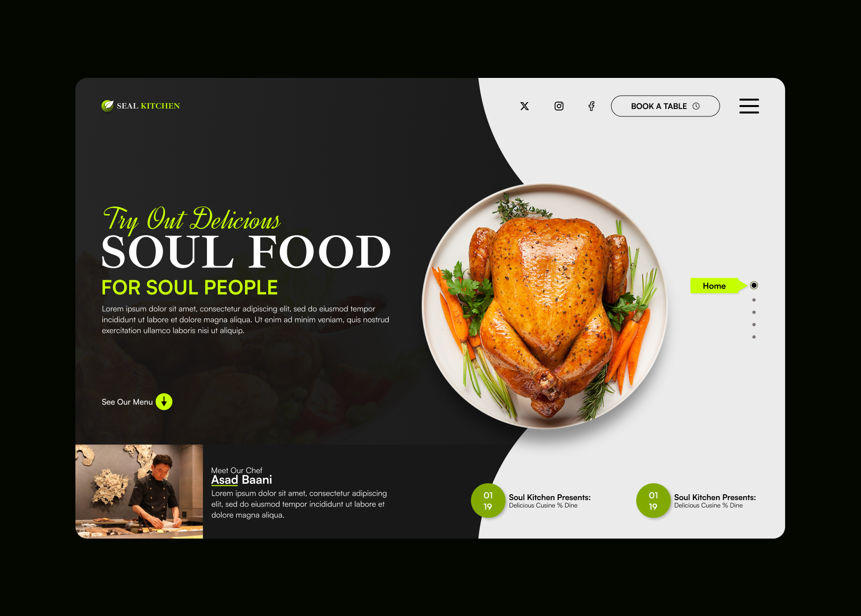 Modern User Interface Design branding graphic design landing page logo ui web banner web design
