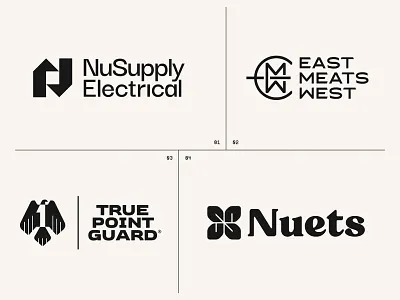 4 Logo Lockups > Vol 03 animal basketball bird branding collection eagle electric falcon flower halal hawk lockup logo meat monogram nature roundup sports supplement symbol