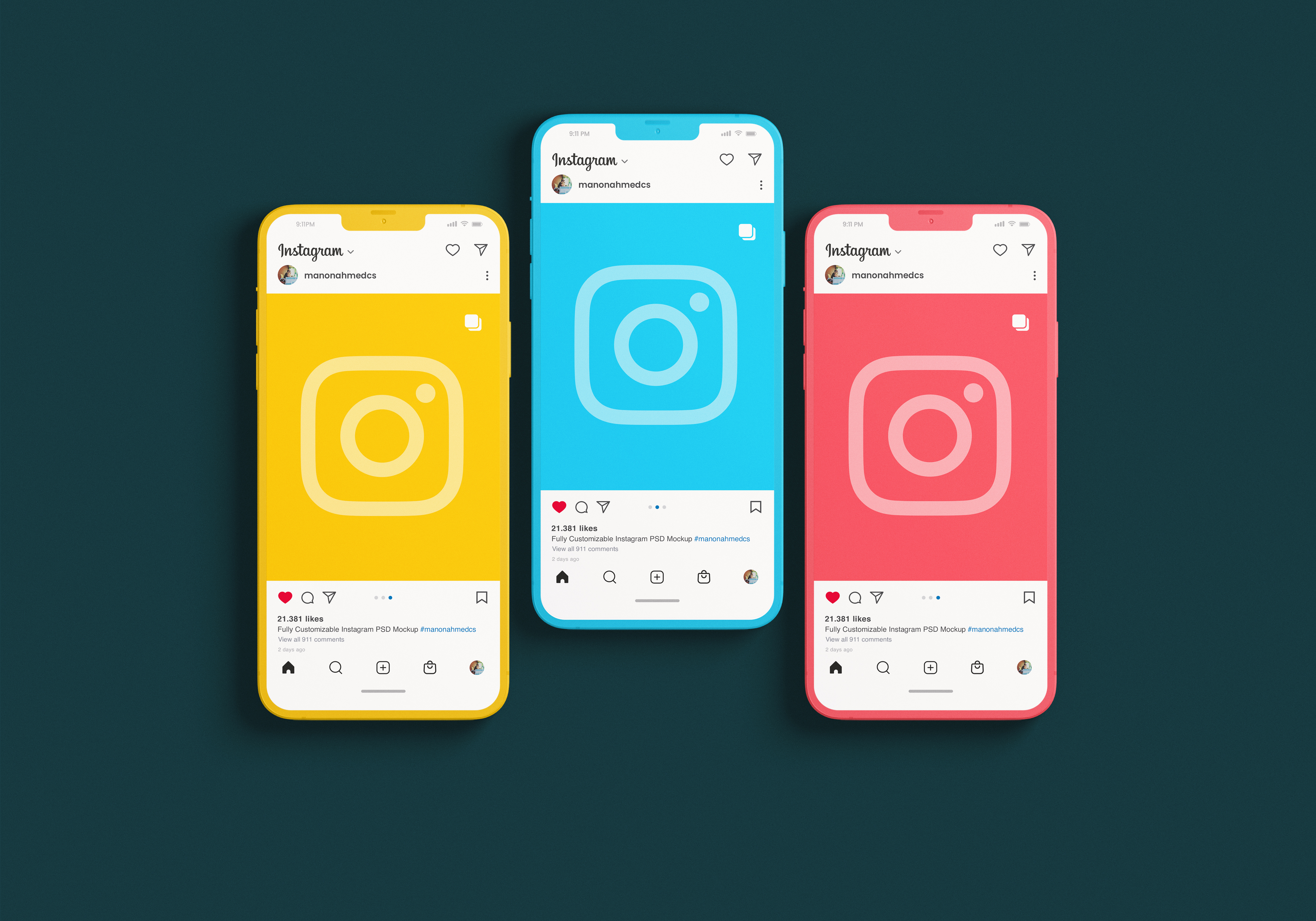 Premium Instagram 3D Mockup | Design Presentation 3d branding cial media branding kit creative content layout digital post mockup editable psd mockup graphic design graphic design presentation high resolution mockup instagram instagram 3d mockup marketing visual assets mockup portfolio showcase mockup premium instagram template presentation social media social media post mockup ui