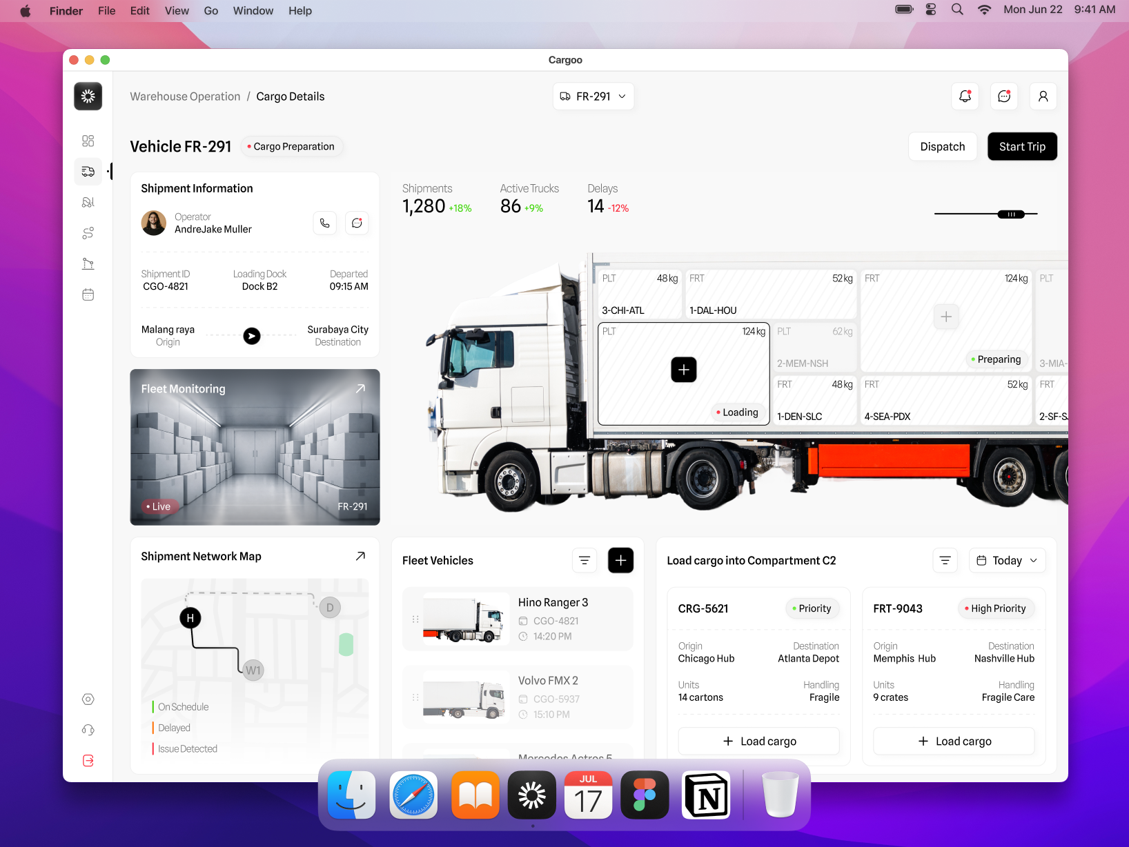 Example of Monthly Dedicated UI/UX Designer