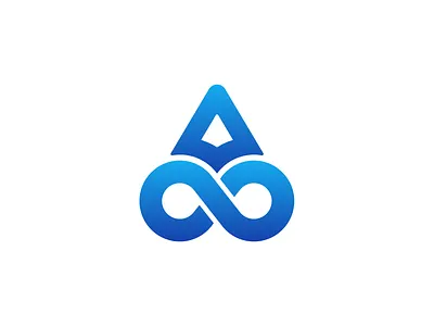 Modern Infinity Letter A Logo | Minimal Tech Branding Concept a a letter logo brand identity branding design inspiration dribbble gradient logo infinity infinity logo letter logo logo logo design logo mark logo type minimal logo monogram logo startup logo tech logo