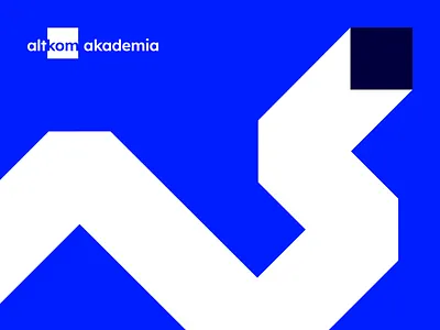 Altkom – key visual brand identity brand strategy branding computer design electricblue graphic design it logo negative space new logo rebranding sans serif software sofware house tech typography