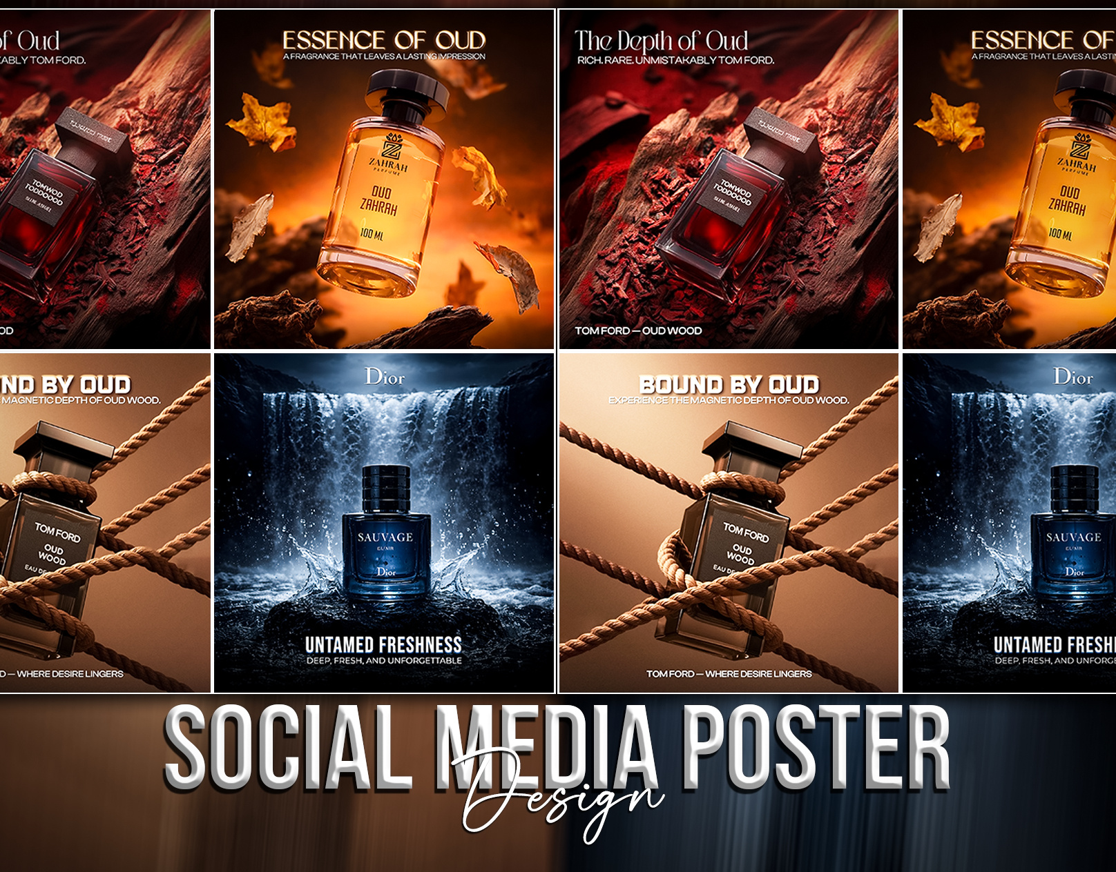 Perfume Social Media Design || Product Manipulation Design branding creative design graphic design instagram post modern design product design product manipulation social media design social media post