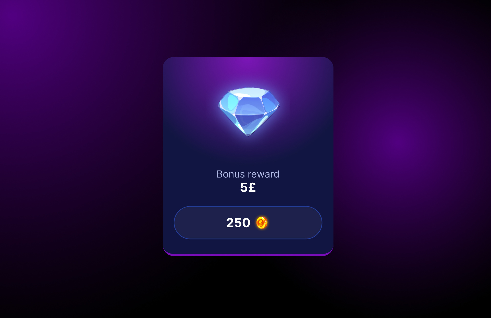 🎮 Bonus Reward Card: Gaming Platform