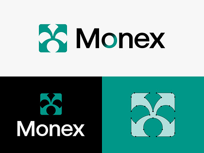 Monex — Minimal Fintech Logo Design