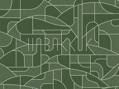 Habakkuk | Sermon Series 2 tone bible church e texture green habakkuk halftone hill hills illustration line linework scripture series sermon simp simple stained glass two tone typography