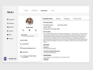 Browse thousands of Candidate Profile images for design inspiration ...
